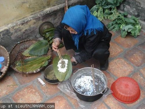 Bánh tẻ nơi quê nhà