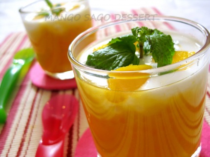 Mango Sago Dessert