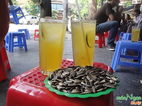 Trà chanh trong những ngày hè tại Hà Nội 