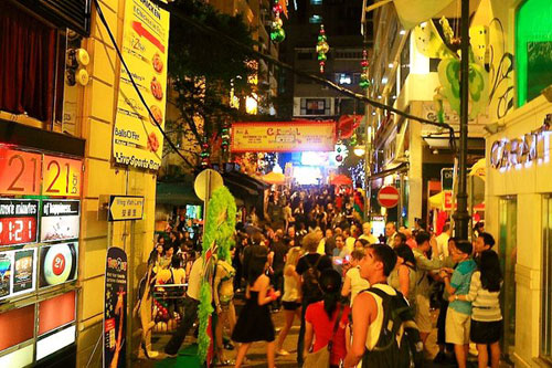 Một góc khu phố Lan Quế Phường.