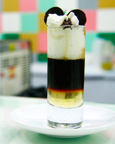 Amaretto Espresso con Panna với 3 tầng tuyệt đẹp.