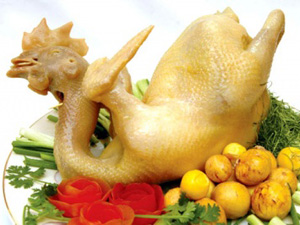 Gà ta luộc