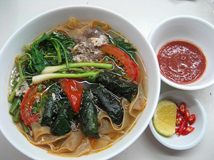 Bánh đa cua Hải Phòng