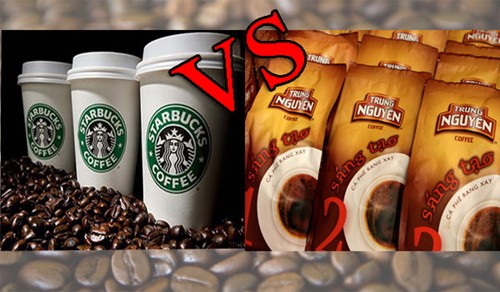 Starbucks - Trung Nguyên Coffee