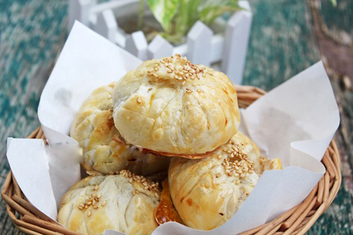 Bánh bao nướng