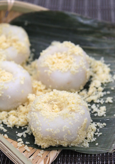 Bánh dày nhân mặn