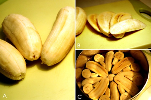 Làm bánh chuối