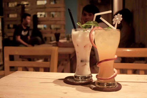 Đồ uống tại Cafe Tìm