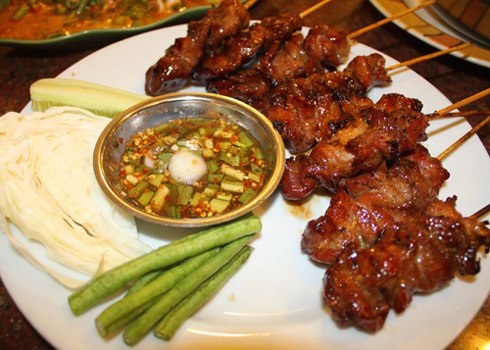 Satay  - Thịt nướcng kiểu Thái