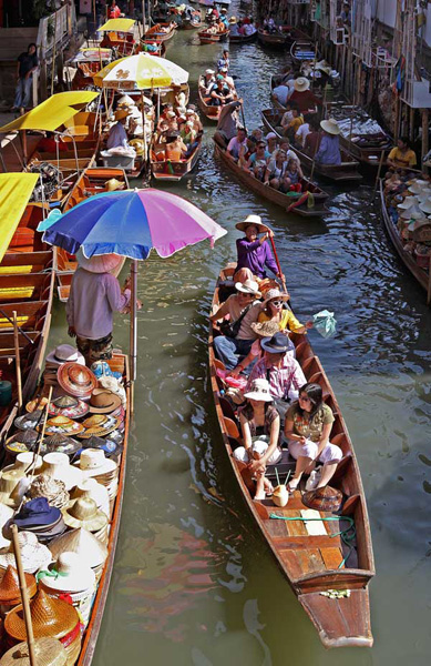 Chợ nổi Thái Lan