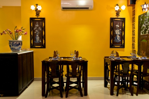 Không gian nhà hàng mang đặc trưng Hà Nội