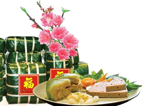 Bánh chưng ngày Tết