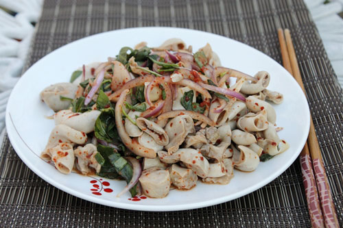 Lòng non trộn chua cay