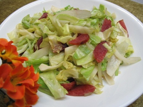 Bắp cải xào
