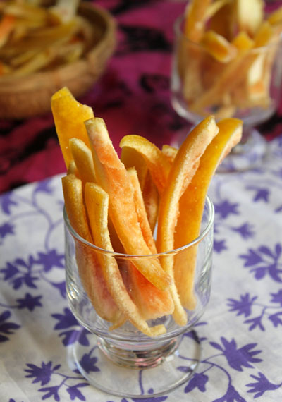 Mứt vỏ bưởi