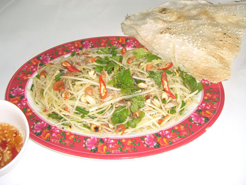 Gỏi đu đủ