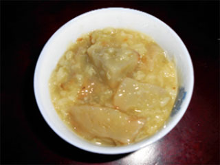 Chè nếp khoai môn