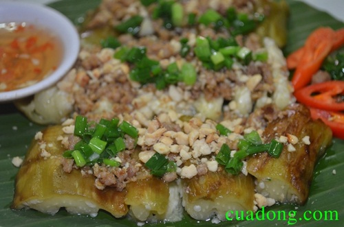 Ếch xào dọc mùng