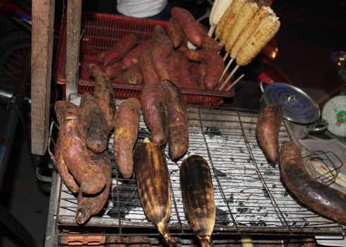 Khoai lang nướng