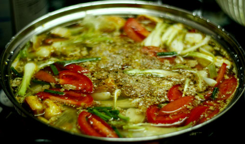 Lẩu riêu cua