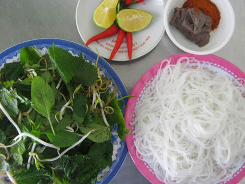 Bún ruốc xứ Lệ