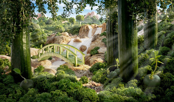 Thế giới đồ ăn đẹp không tưởng