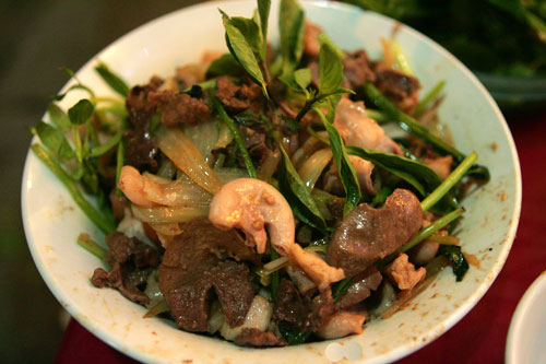 Lòng xào phố Nguyễn Siêu