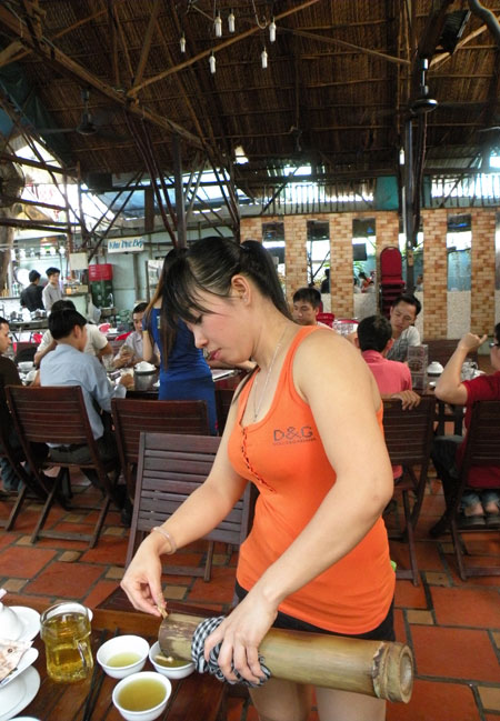 Nước rau nướng