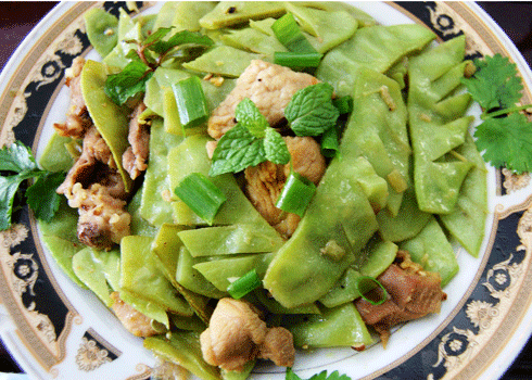 Món đấu ván xào thịt