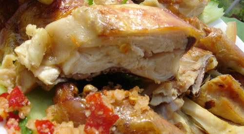 Thịt gà rừng nướng