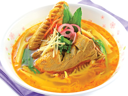 Vịt hầm măng