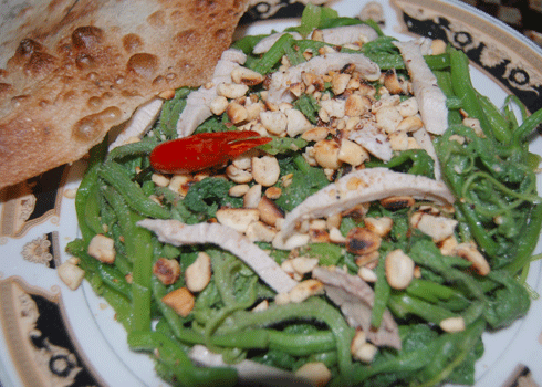 Ngọn bí trộn