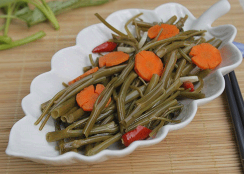  Rau muống ngâm