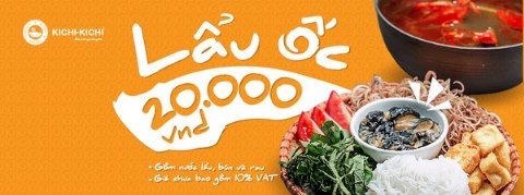 Lẩu ốc tại Kichi Kichi