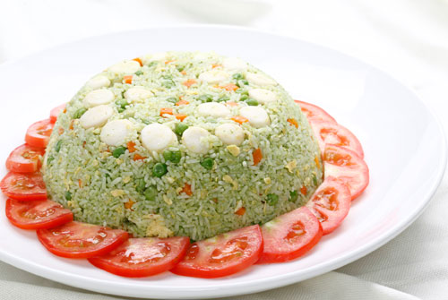 Cơm chiên sò điệp 