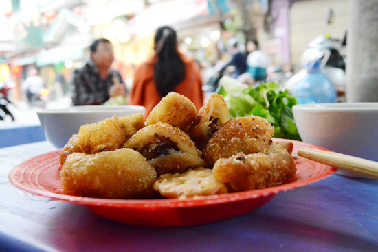 Đĩa bánh rán