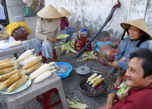 Bắp hương Hội An