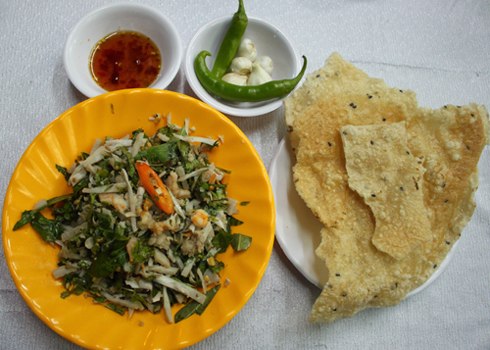 Gỏi mít non