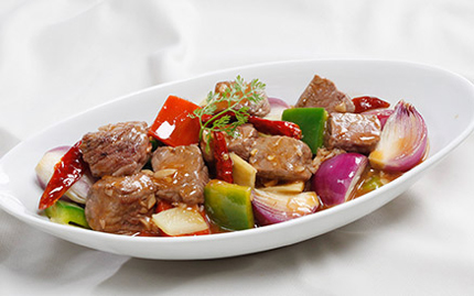 Độc đáo với bò xào ớt khô