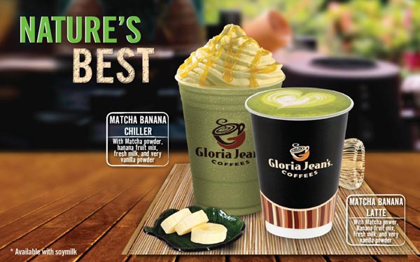Gloria Jean's Coffees ra mắt sản phẩm mới Matcha Banana