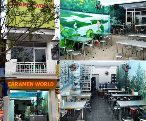 Caramen World chùa láng