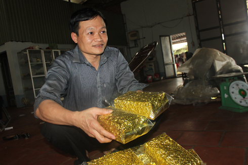 Loại trà “siêu đắt” có giá 3 triệu đồng/kg. 
