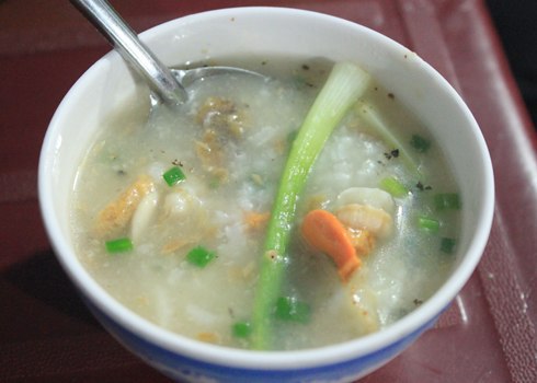 cháo sò điệp