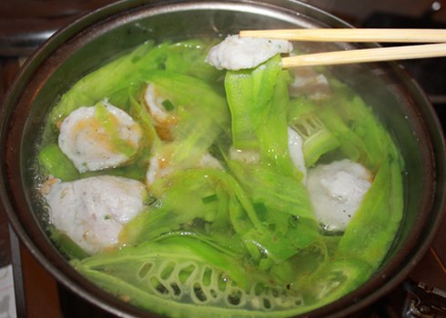 Lẩu cá thác lác khổ qua