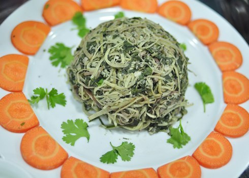 Món hoa chuối đồ