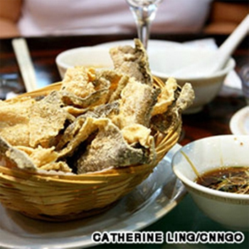 Da lươn chiên giòn