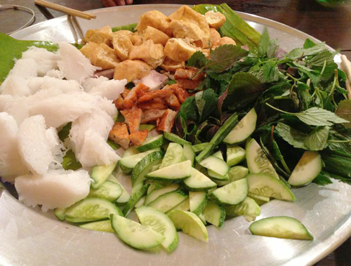 Bún đậu ngõ nhỏ phố nhỏ