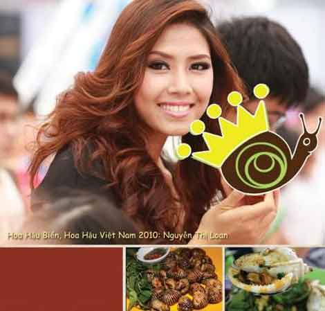 Hoa hậu Biển Nguyễn Thị Loan và thương hiệu Ốc Bông Hậu Sài Gòn