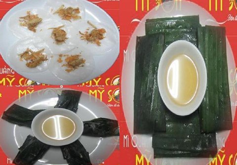 Các loại bánh Huế được nhà hàng chế biến để phục vụ thực khách.