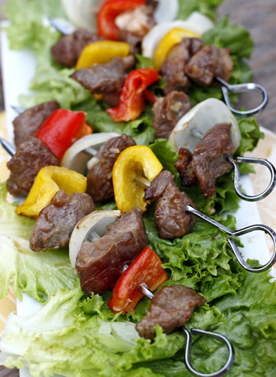 Thịt bò xiên nướng